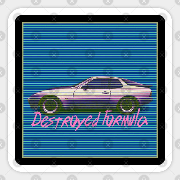 Destroyed Formula Sticker by ODDFISCH